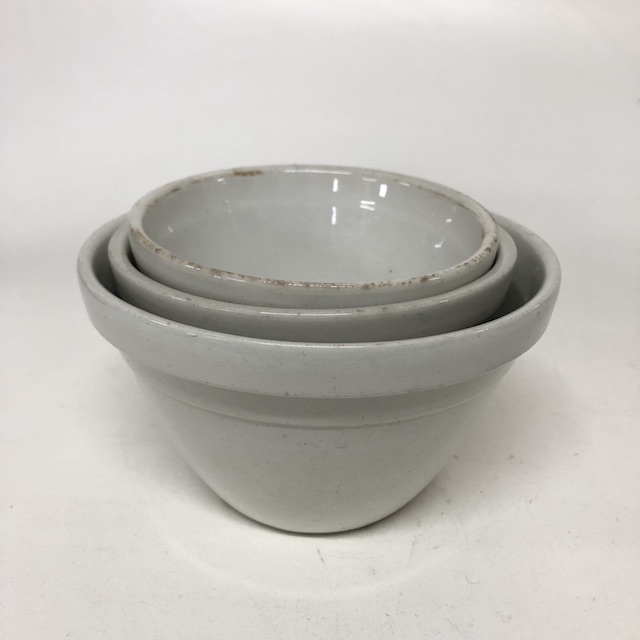 MIXING BOWL, Stoneware Assorted - Small 